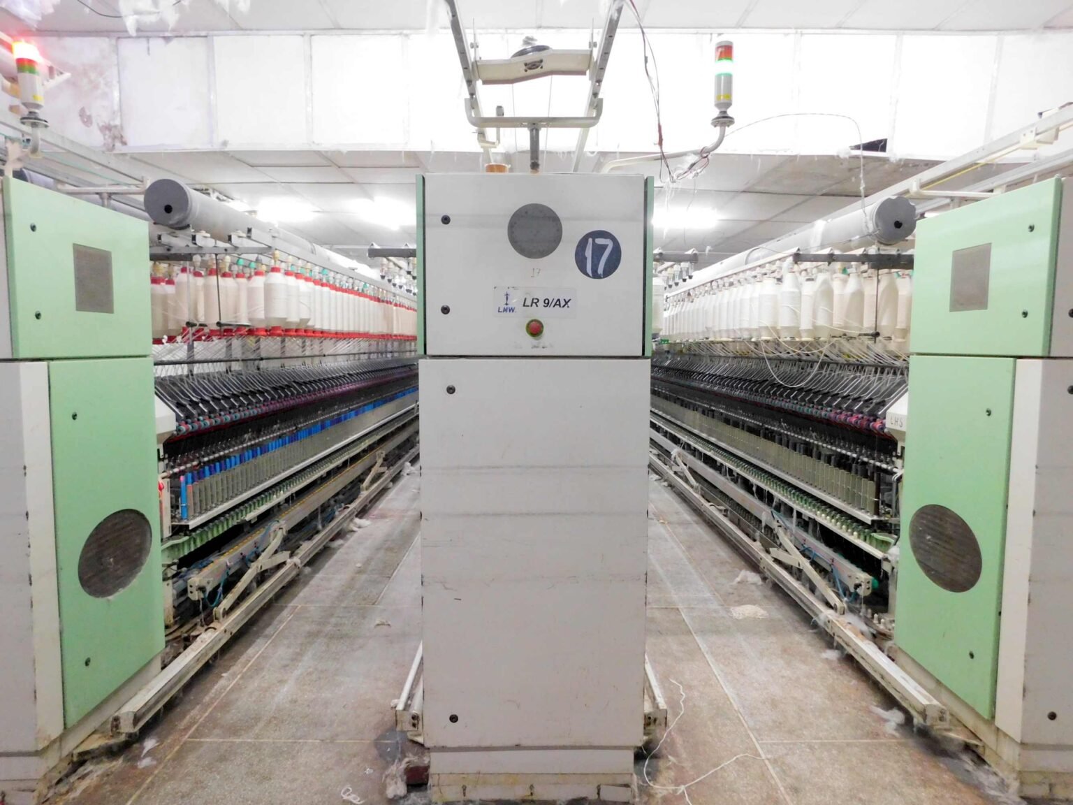 1 X LMW LR9AX Ring Frame With Autodoffer – GM & Sons