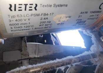  Reiter G35-32  Ring Frame Reiter Motors